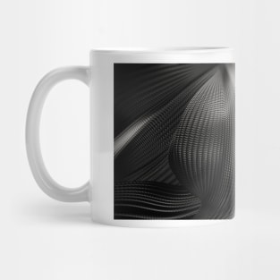 Black Steel Abstraction Mug